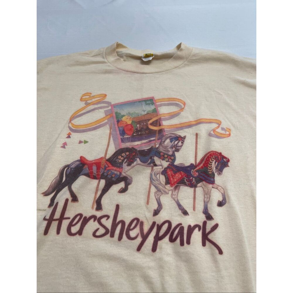 Velva Sheen Hershey Park Vintage Single Stitch T-Shirt Size Large